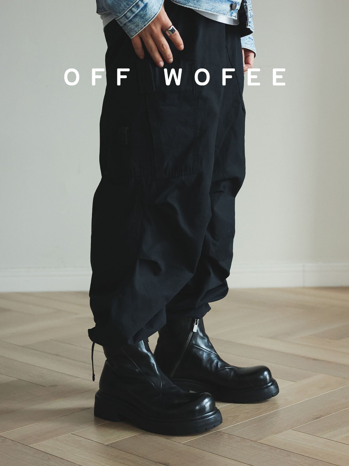 Botas Martin plissadas em pele de cavalo lavada em pele de cavalo, botas Martin plissadas de dedo grande, biqueira preta com plataforma elevada, botins masculinos e femininos